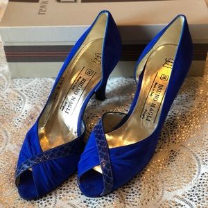 Bruno Magali blue heel